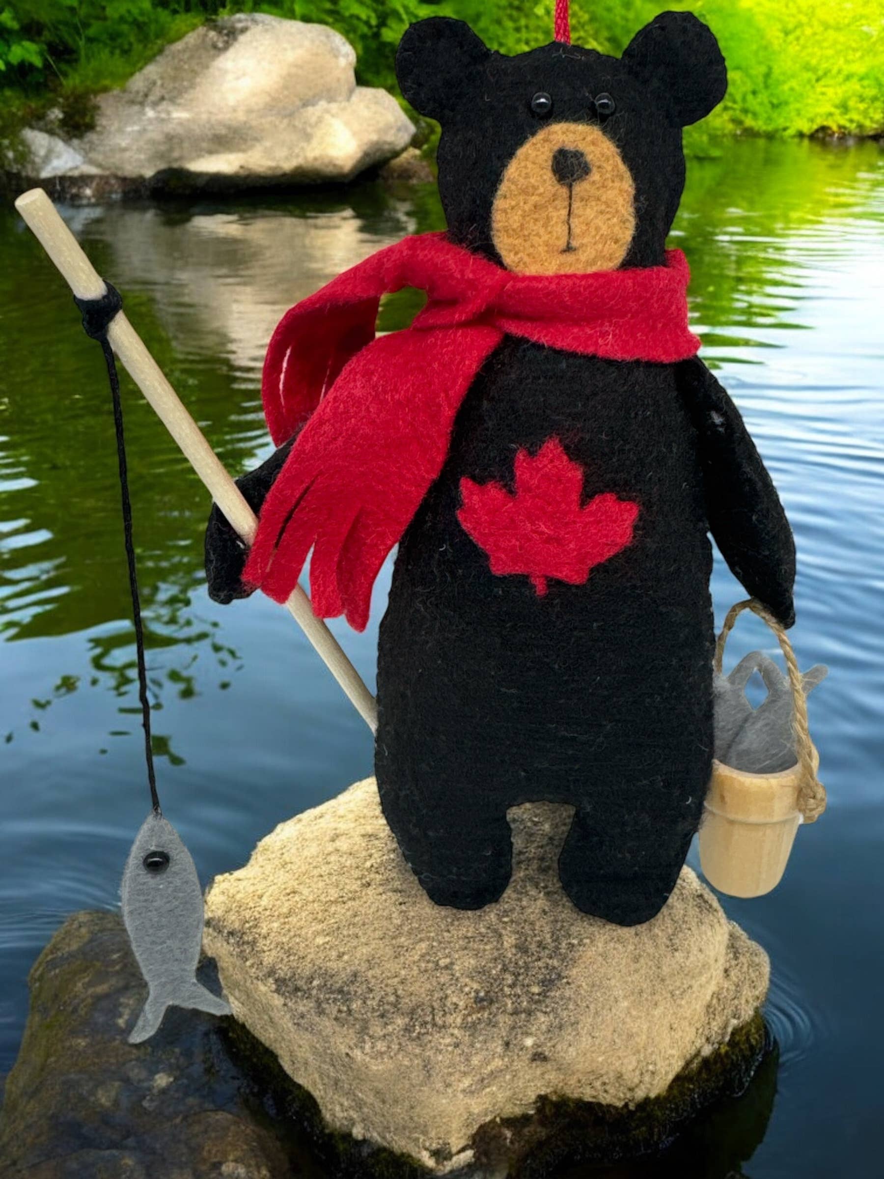 Genius Premium Craft - Wholesale Craft Sewing Kit - Felt BLACK BEAR Sewing Kits5