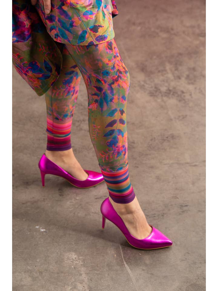 ANATOPIK - Wholesale Fashion Leggings - Women's - DELIO Natura Amber printed leggings