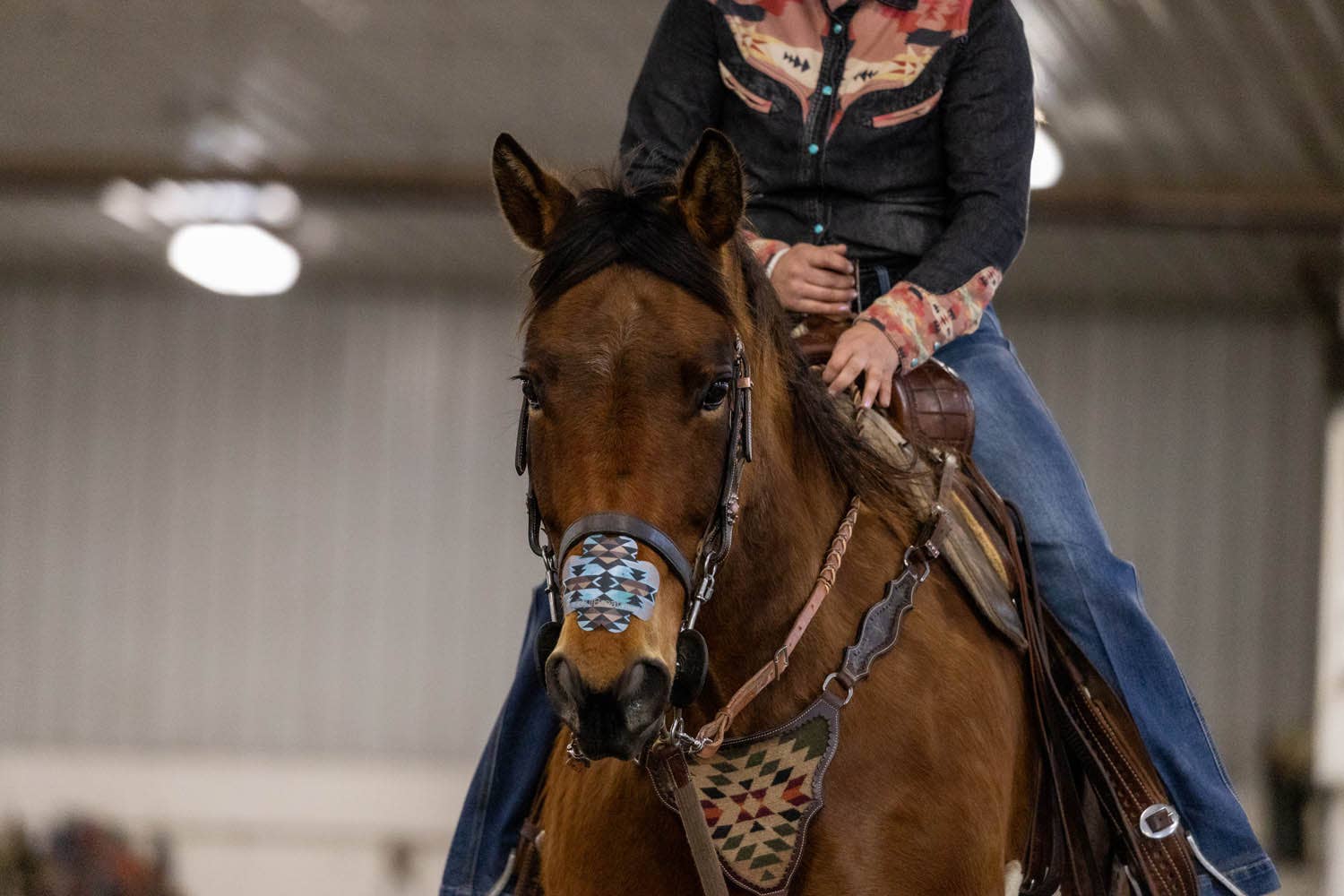 EquiBreathe™ - Wholesale Horseback Riding Gear - EquiBreathe™ Equine Nasal Patch - Aztec3