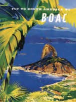 Voe para a América do Sul com a BOAC por atacado de Clanna Cards