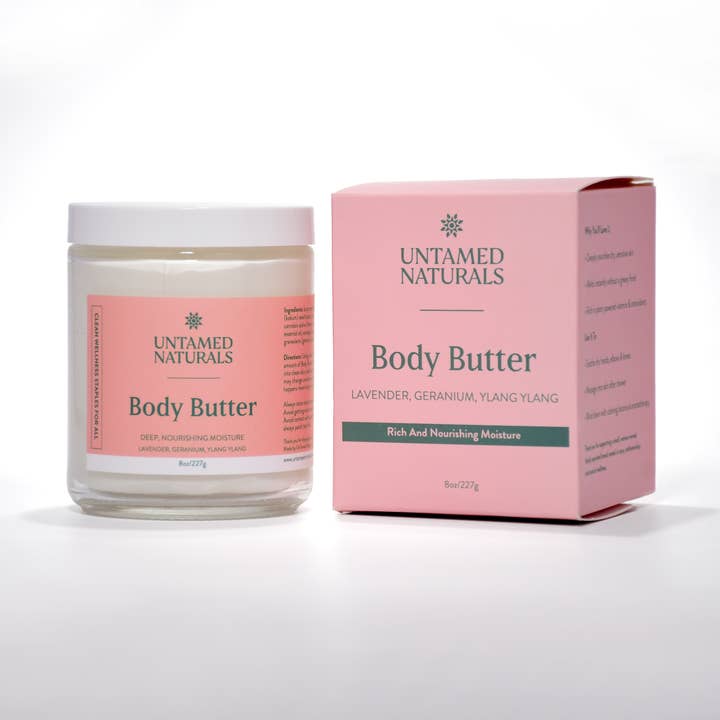 Vispad kroppssmör, rik och närande kroppskräm för wholesale av Untamed Naturals