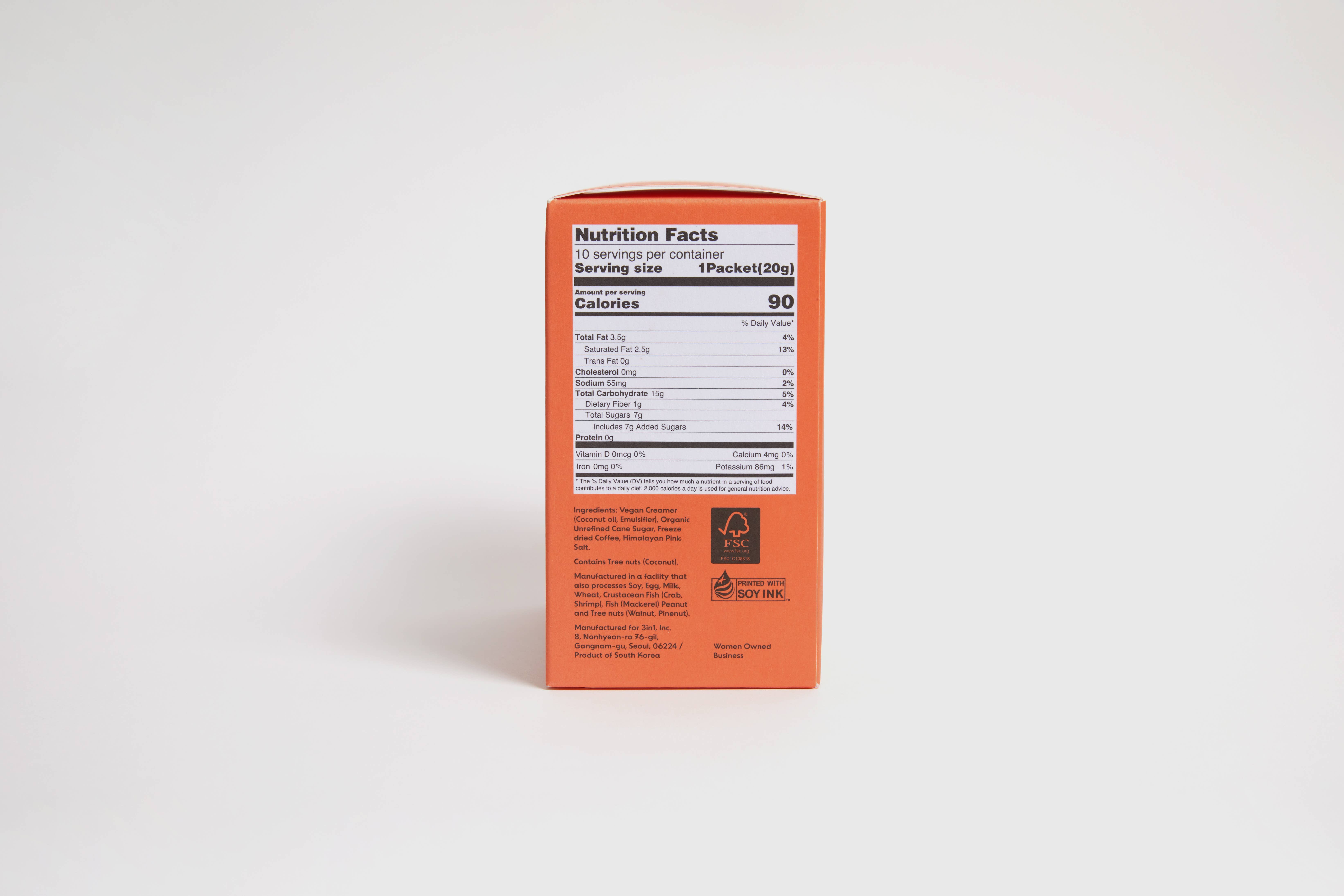 KimlyParc - Wholesale Instant Coffee/Espresso - 1Master Case(24boxes) of Original Korean Latte *discounted2