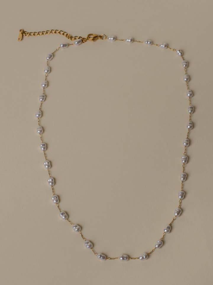 Colette Freshwater Pearl Chain for wholesale by Hunter & Hare