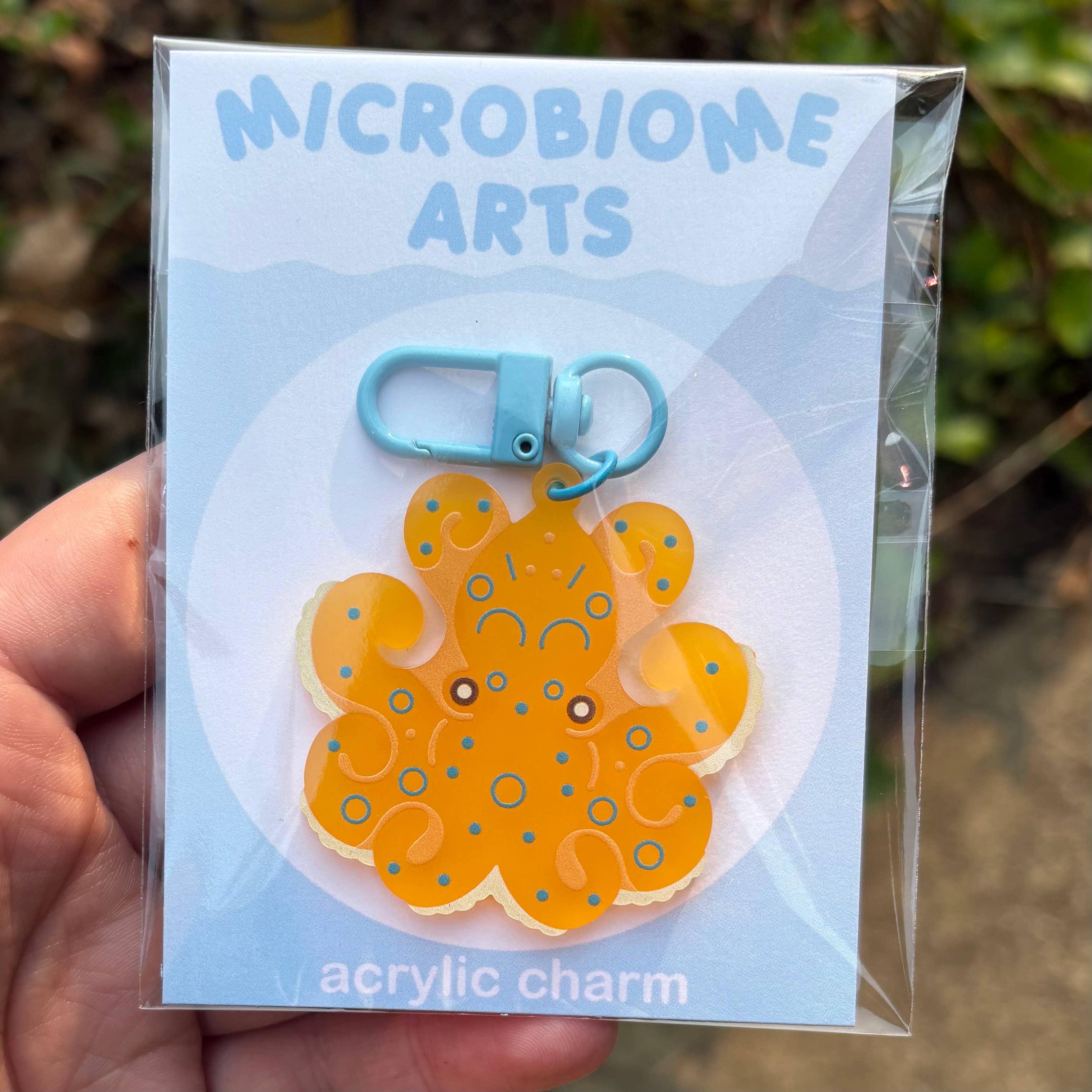 Microbiome Arts - Wholesale Keychain - Unisex - Frosted Acrylic Sea Life Charms2