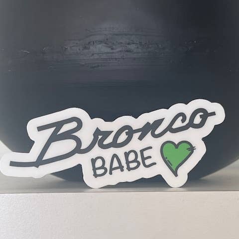 Aufkleber - Bronco Babe Grün für den Großhandel von Little Smarties YYC