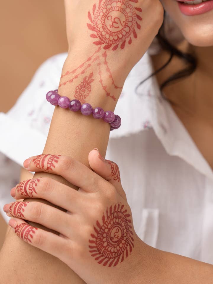 Alexandrite Bead Bracelet for wholesale by Henna Shoppe