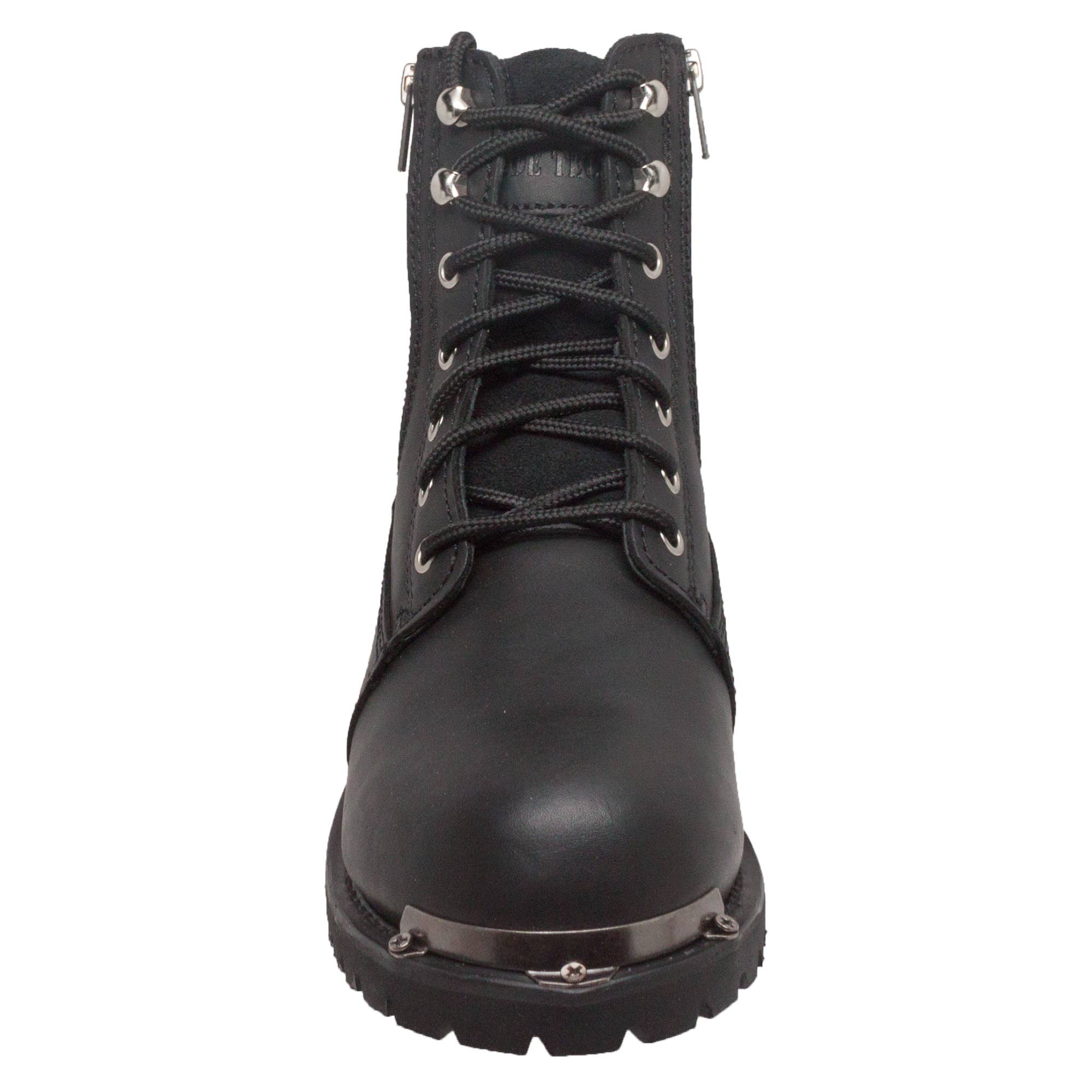 AdTec - Wholesale Combat/Military Boots - Men's - 9797: Men's 6" Biker Boot- Black [Soft Toe]3
