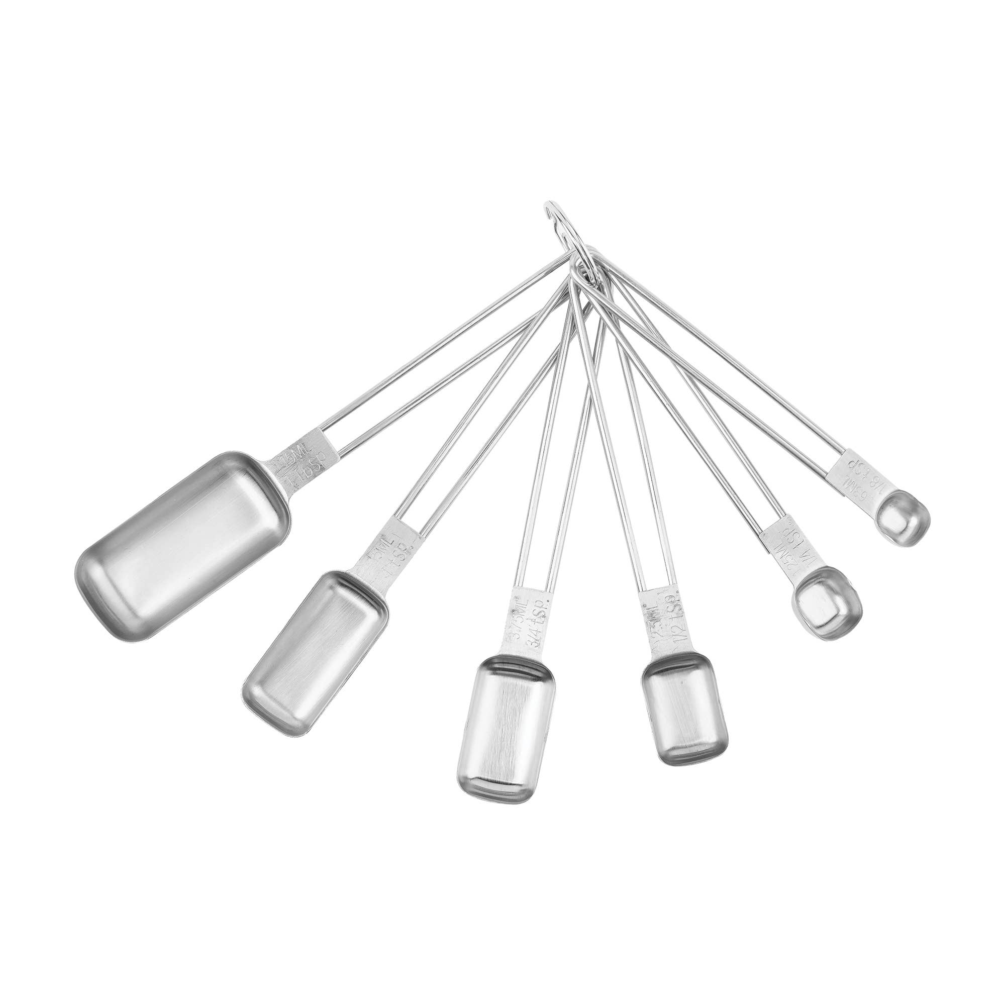 Fox Run Brands - Wholesale Measuring Spoon - Fox Run Measuring Spoon Set, Stainless Steel, Set of 63