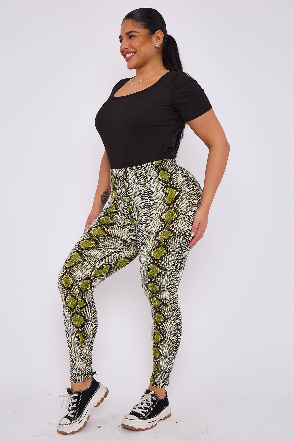 Superbia – wholesale Fashion leggings – Women's – Superbia Super Soft Leggings High Waist (Large Size 14-22)42