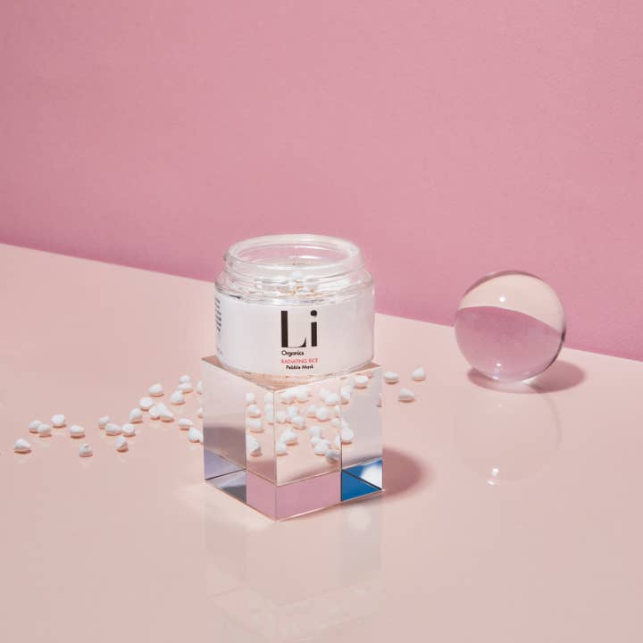 Li Organics - Wholesale Skincare Face Mask - Radiating Rice Pebble Mask