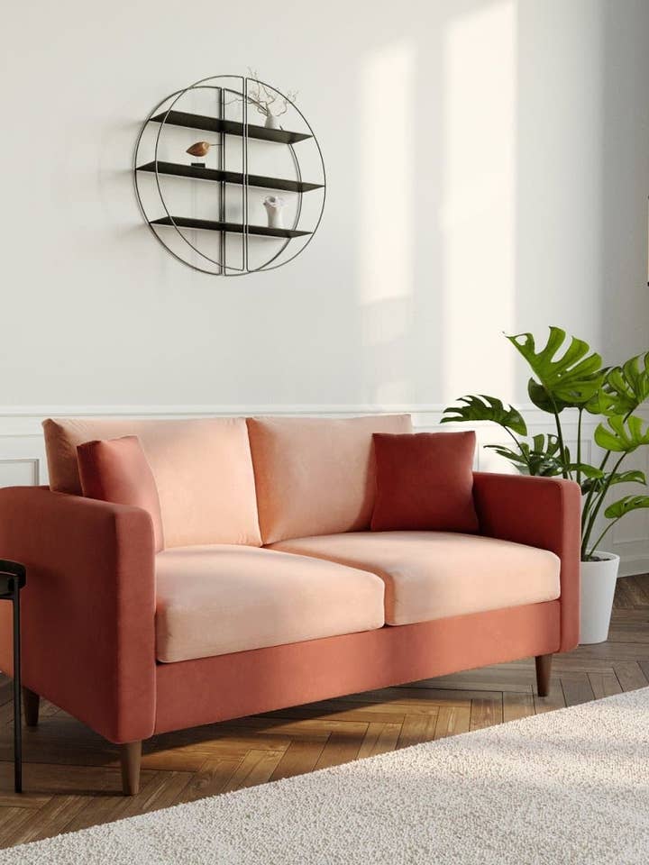 Canapé Carthage - Bicolore Rose pour la vente par Potiron