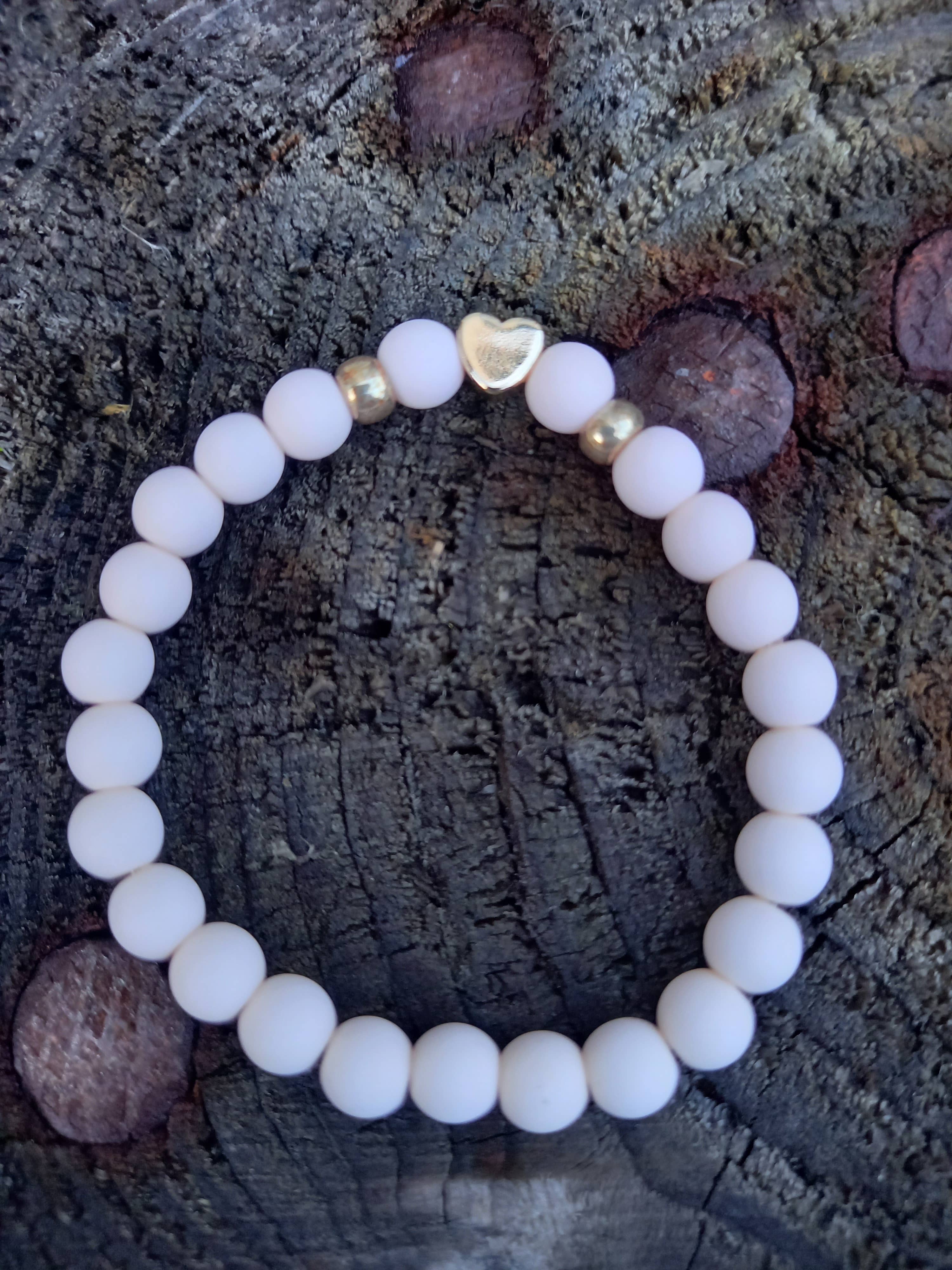 Happy by Lies - Vente Bracelet de perles – enfant - Bracelet enfant avec cœur7