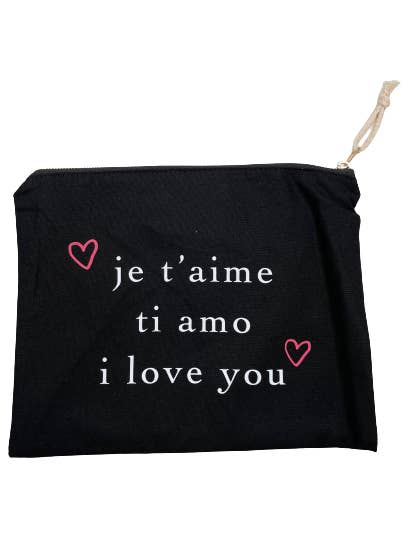 Je T'aime Lulu Pouch för wholesale av Virginia Wolf