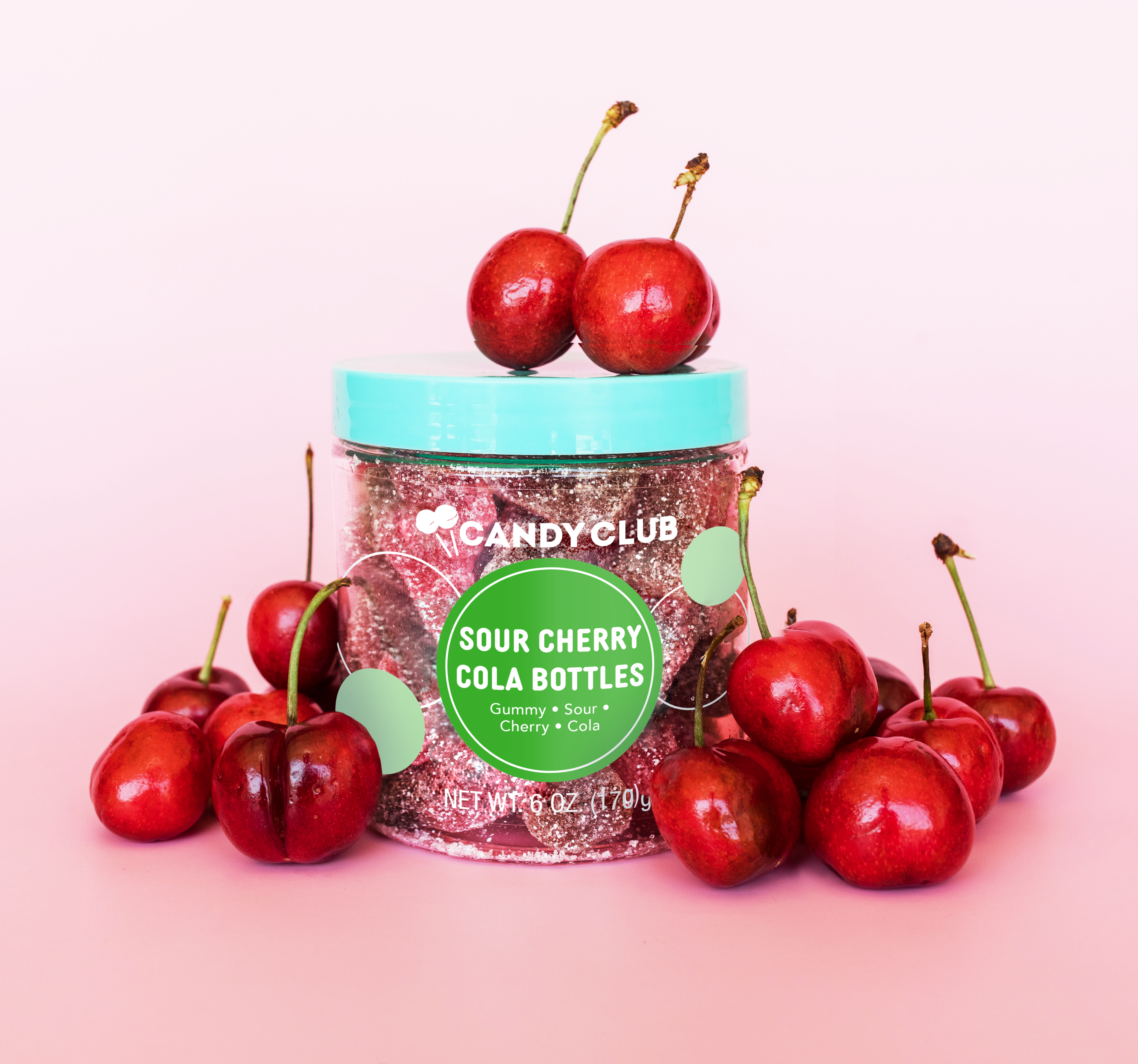 Candy Club - Wholesale Gummy - Sour Cherry Cola Bottles2