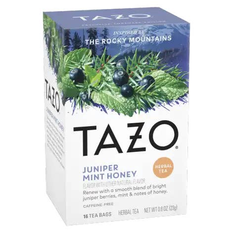 Lipton & TAZO - Wholesale Tea Bags - TAZO Juniper Mint Honey (16 ct)
