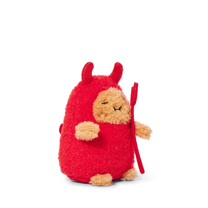 Noodoll - Wholesale Stuffed/Plush Toy - Kids & Baby - Mini Sitting Plush Toy - Devil Ricespud - Halloween Potato