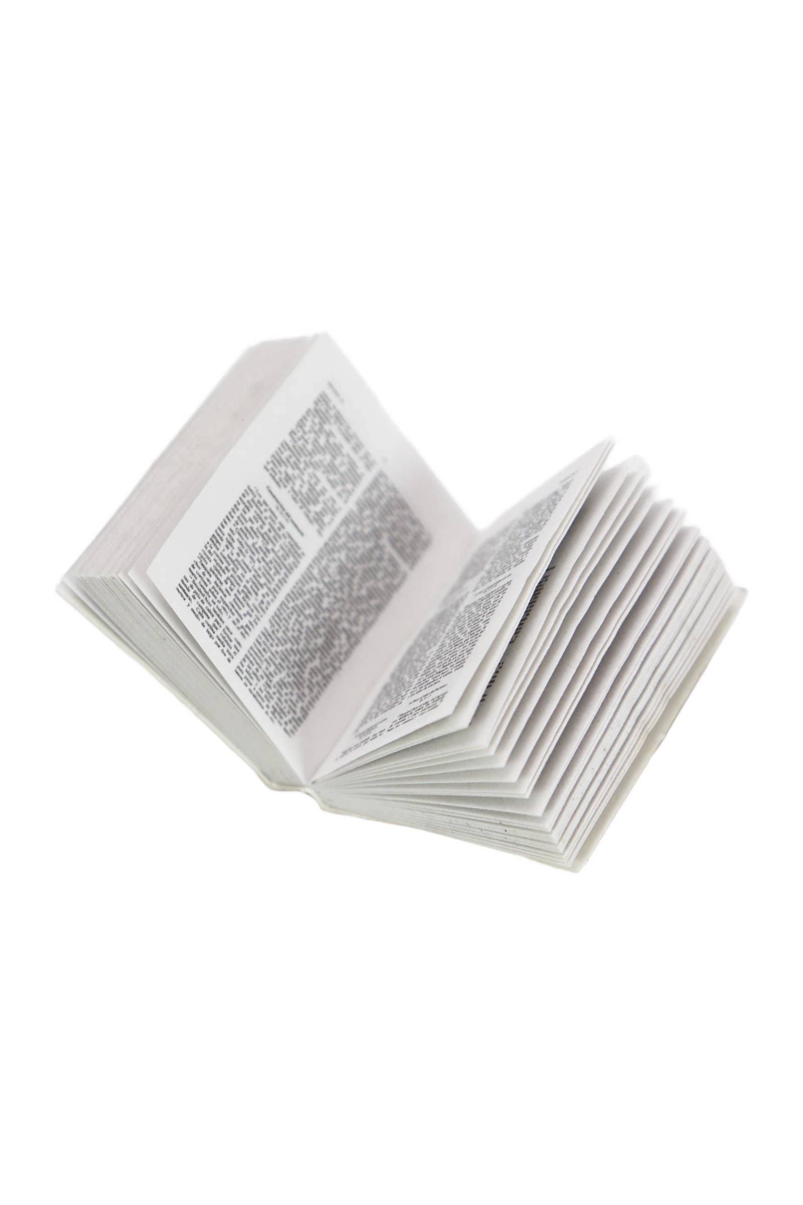 Cap Zone - Wholesale Keychain - Unisex - Miniature Holy Bible Faux Suede Cover Key Chain - Eng &amp; Spa1