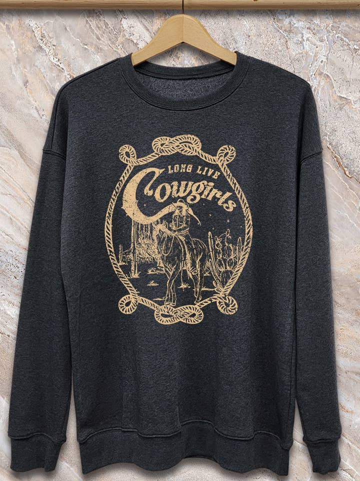 Felpa SPT-SS-140-C1_Cowgirl per la vendita all'ingrosso da parte di SP Tops, Inc.
