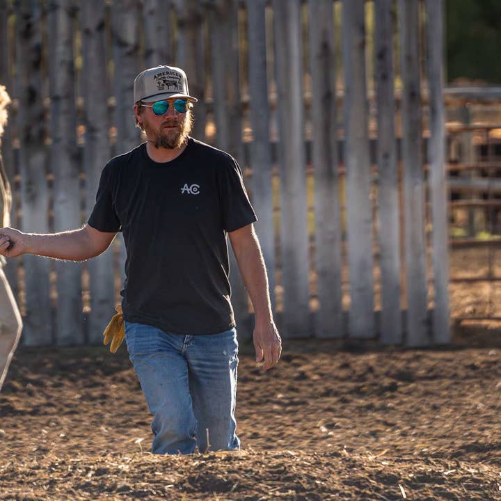 American Cattle Co - Wholesale Screen printed t-shirt – unisex - Quality Goods Tee2