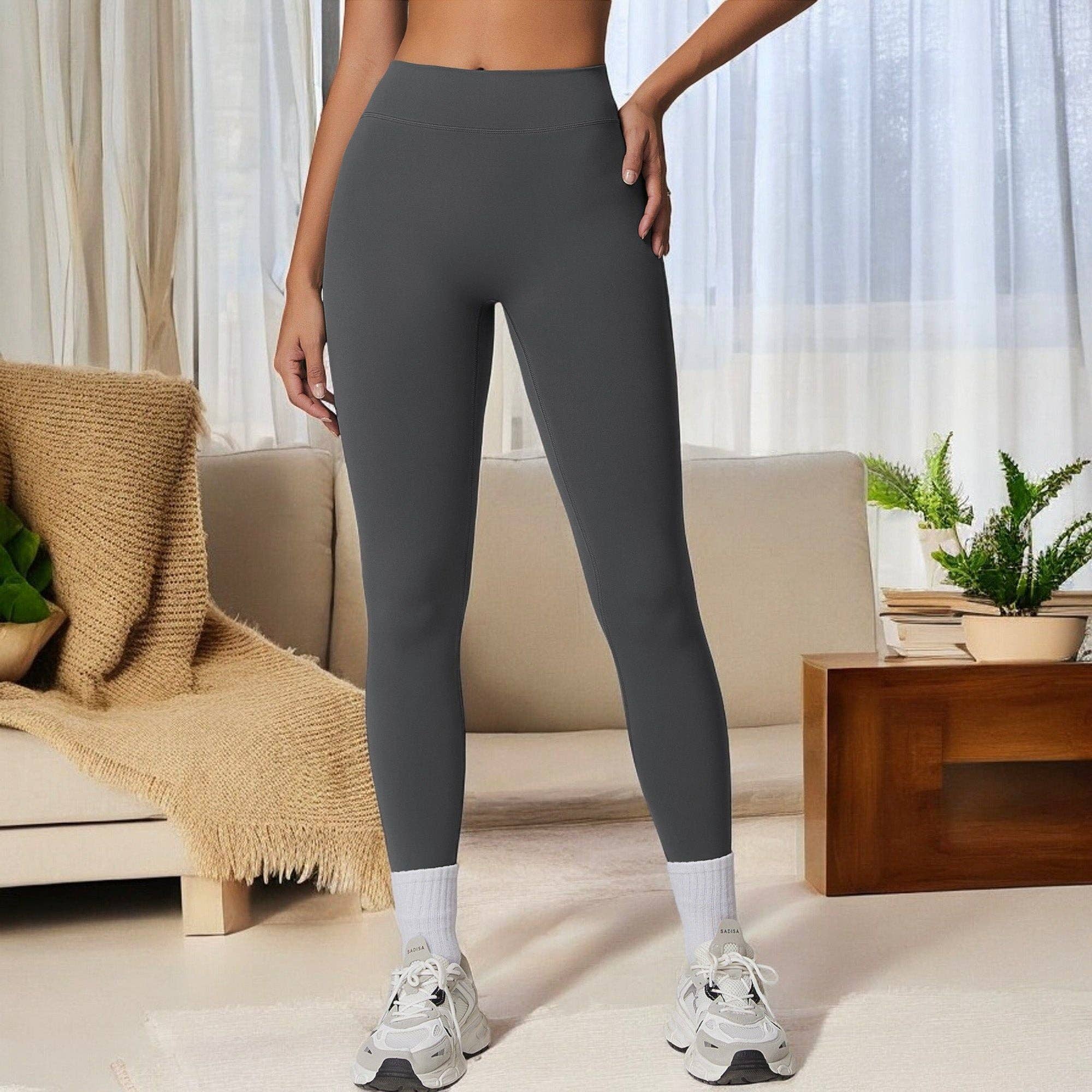 Active by Anna-Kaci – Engroshandel Sports-/loungeleggings – til kvinder – High Waist Leggings i fuld længde til yoga og hverdag20