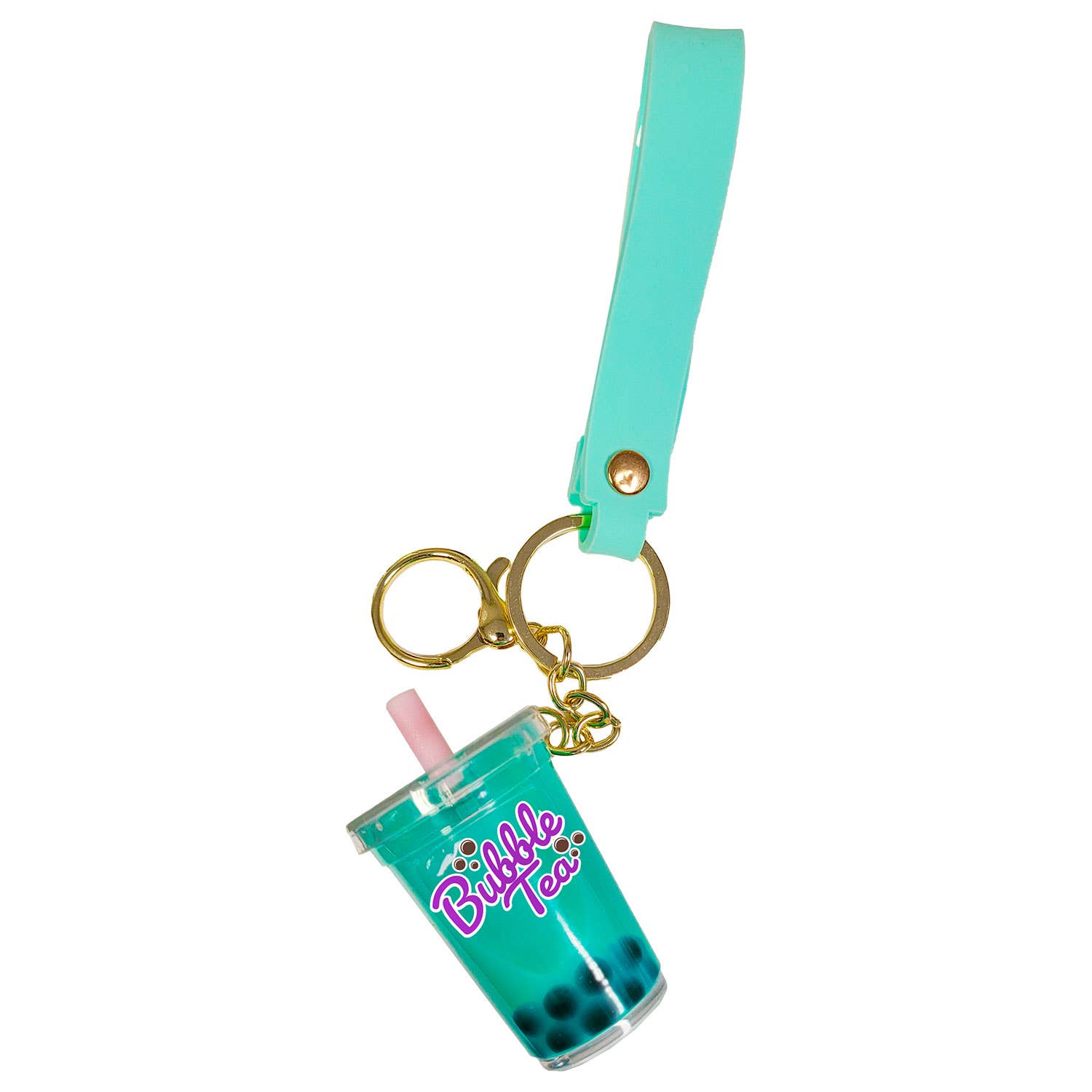 Streamline – wholesale Keychain – Women's – Boba Tea Liquid Key Rings2