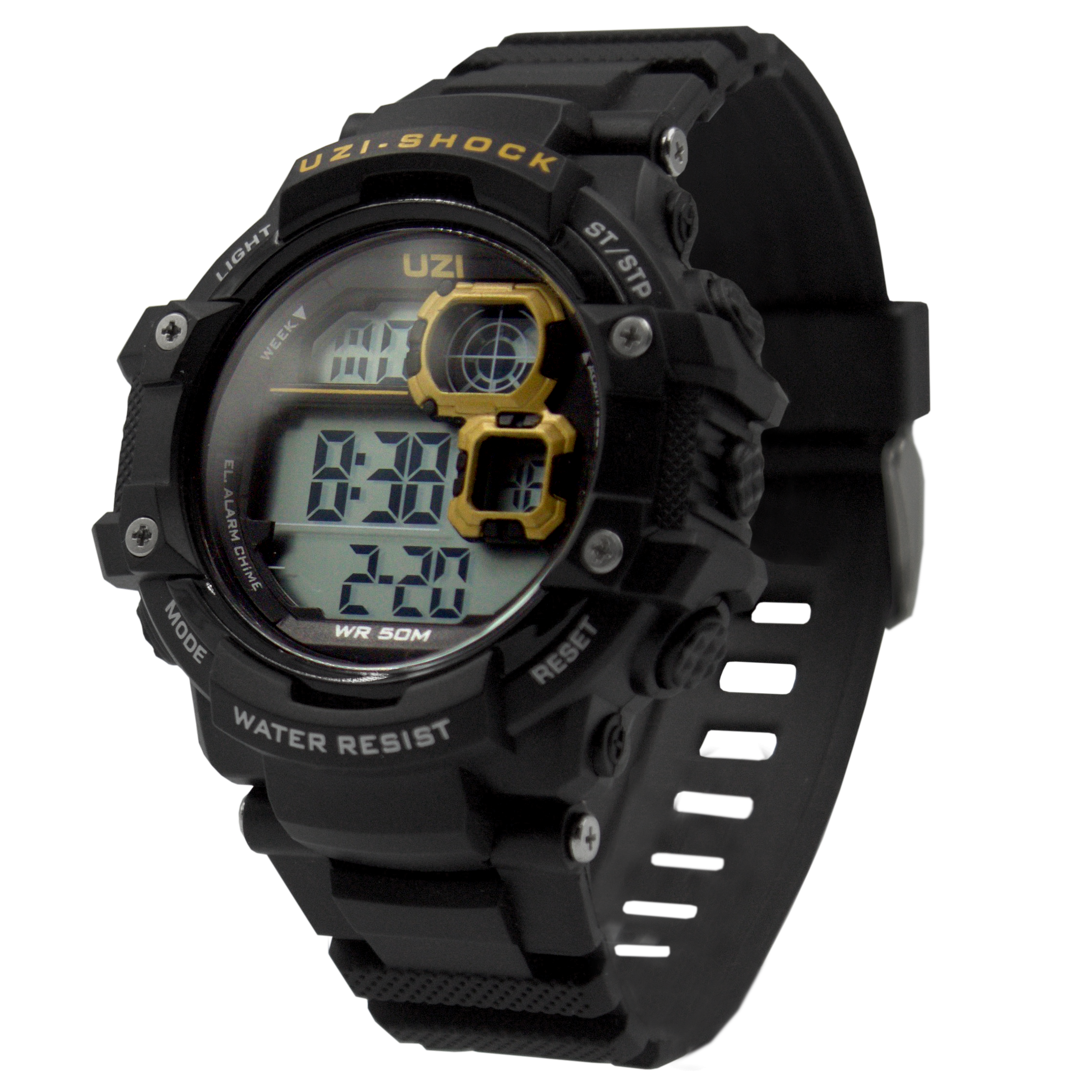 CALIBER GOURMET / CAMPCO - Wholesale Wrist Watch - Men's - UZI Shock Digital Watch0