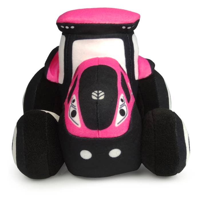 American Hobbies & Merchandising - Wholesale Stuffed/Plush Toy - Kids & Baby - UH Kids Pink New Holland T7 Tractor - Small size - Plush Toy