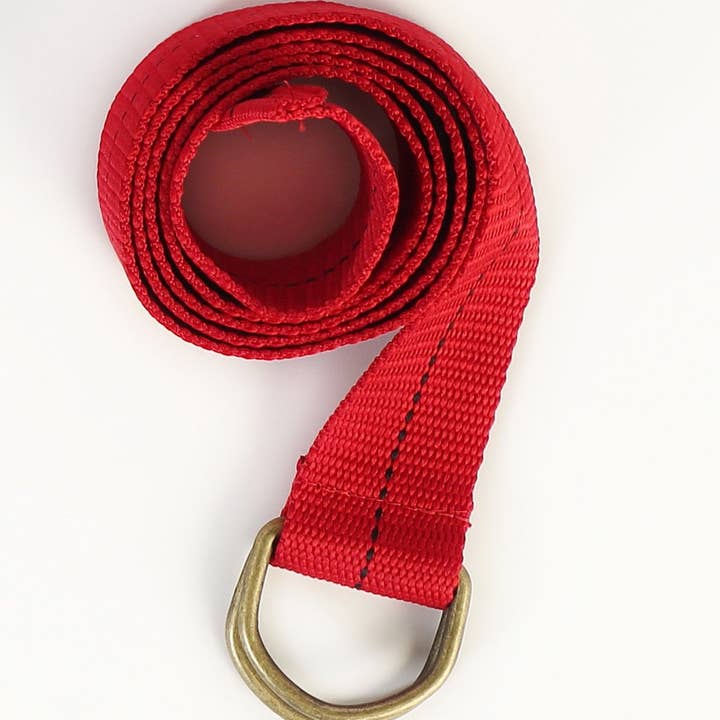 b-one inc - Wholesale Belt - Kids - Military Canvas Web Belt Double D-ring Buckle5