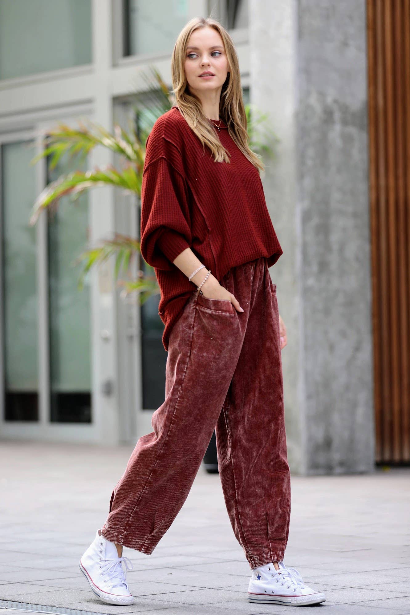 42POPS - Wholesale Pants - Women's - ",,,,.....Vintage wash corduroy pants22