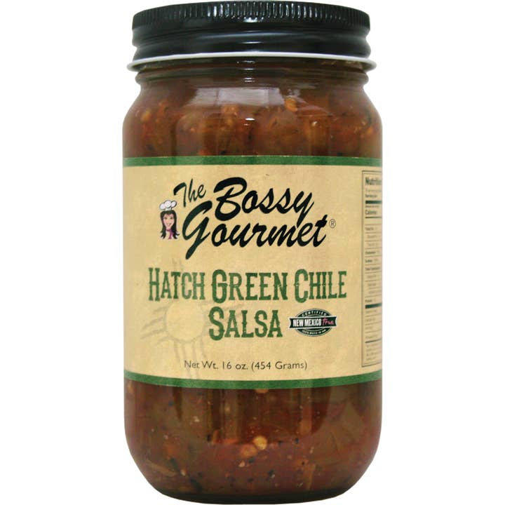The Bossy Gourmet LLC - Wholesale Salsa - Hatch Green Chile Salsa
