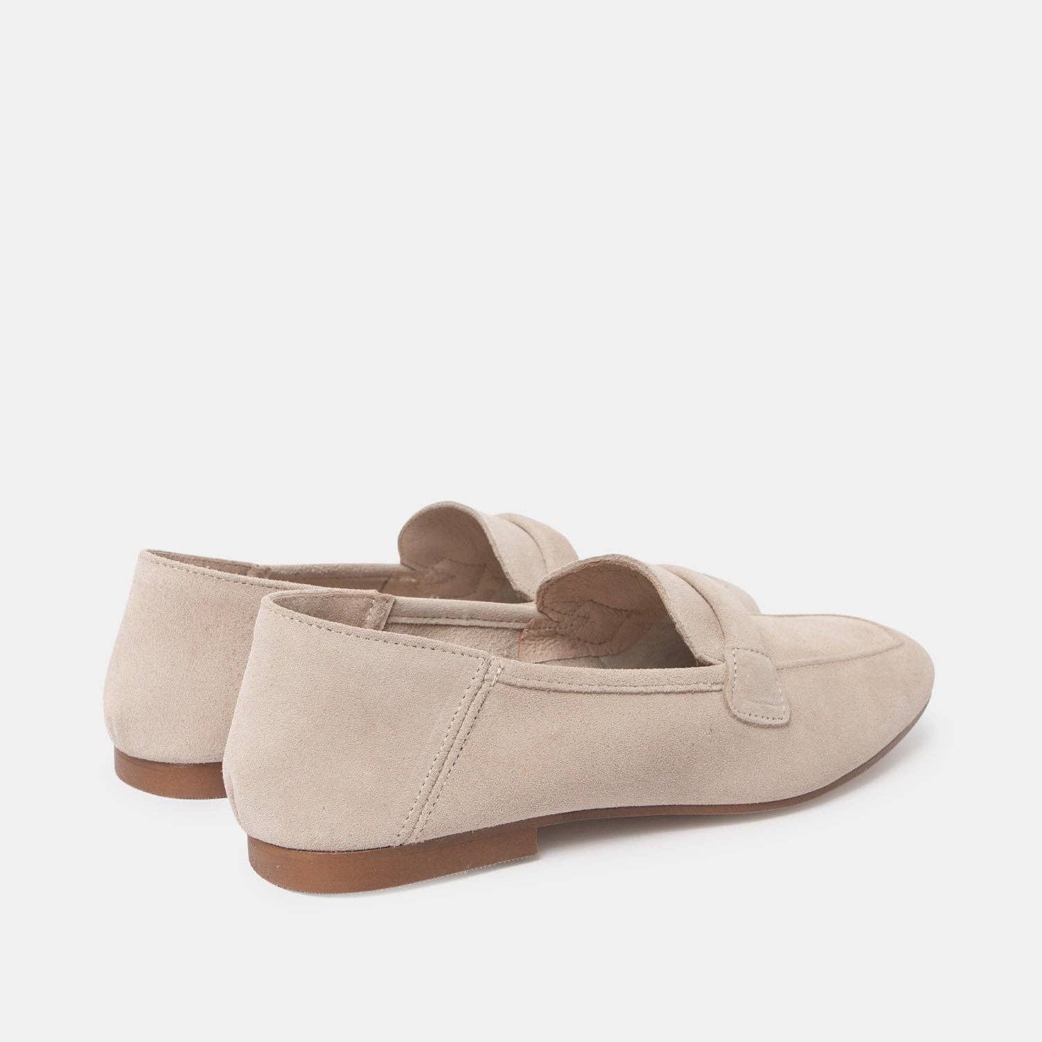 Ann Kurz - Wholesale Loafers - Women's - Loafer - Suede Caramelo1