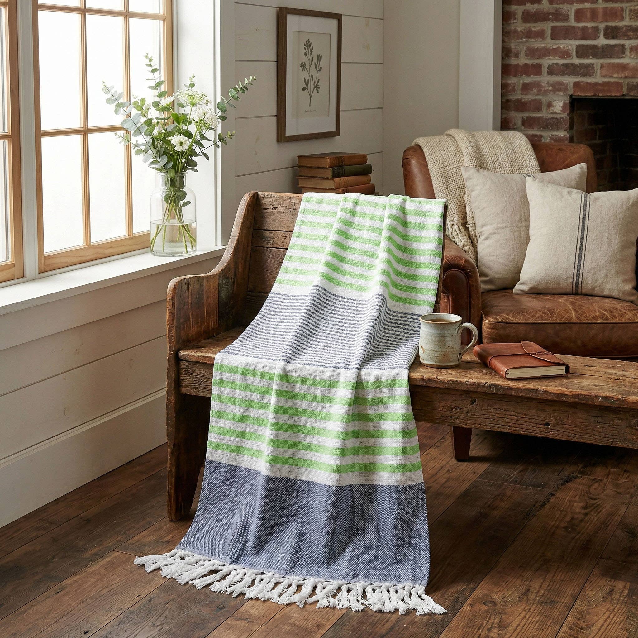 Gia Roma - Wholesale Beach Towel - Blue Turkish Beach Towels or Decorative Towels Handmade16