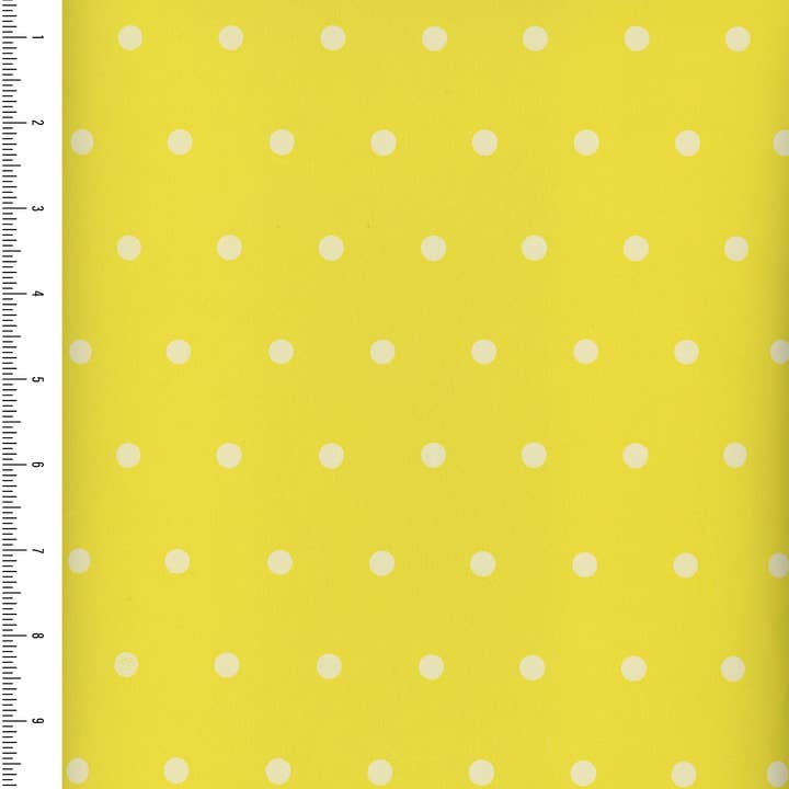 Yozo Studio - Wholesale Flat Wrap - Yellow and White Polka Dot Vintage Paper3