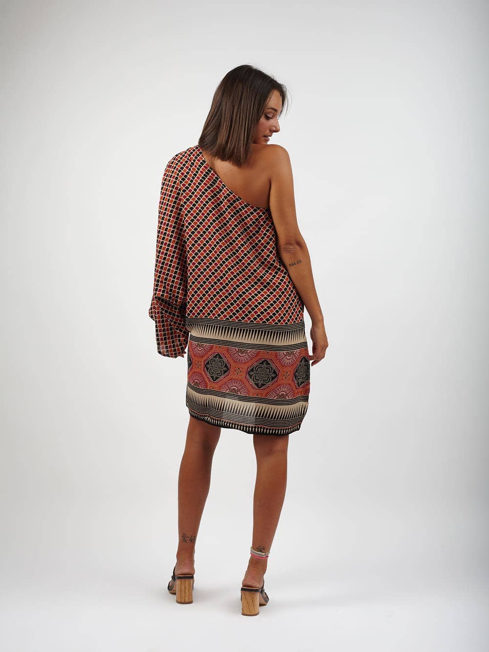 Bijondo - Wholesale Dress - Women's - Short rayon dress Charlize18