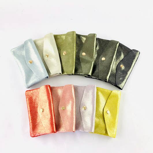 MILANO AMOUR - Wholesale Coin Purse - Women's - PATTY GLOSSY GLITTER WALLET COIN PURSE11