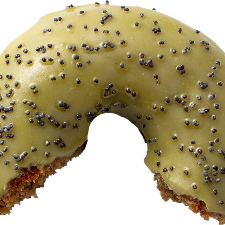 Fossil Fuel Donuts - Wholesale Cake - Lemon Matcha1