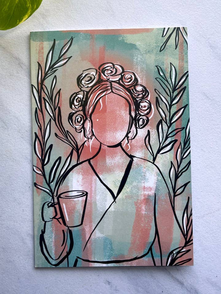 Cartão de Saudação Café (Abstracto) por atacado de Monellisa