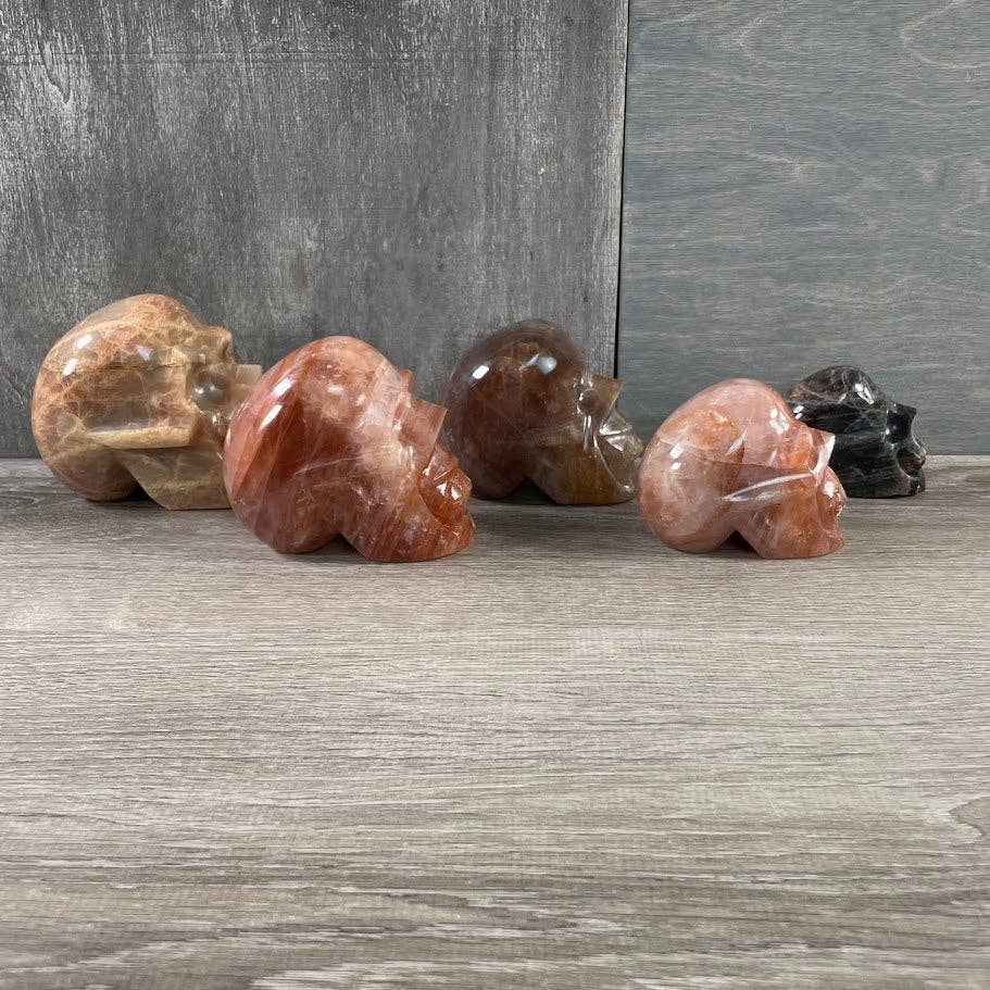 Keystone Crystals - Wholesale Spiritual Stone/Crystal - Assorted Crystal Skulls – Bulk Lot for Gift Shops62