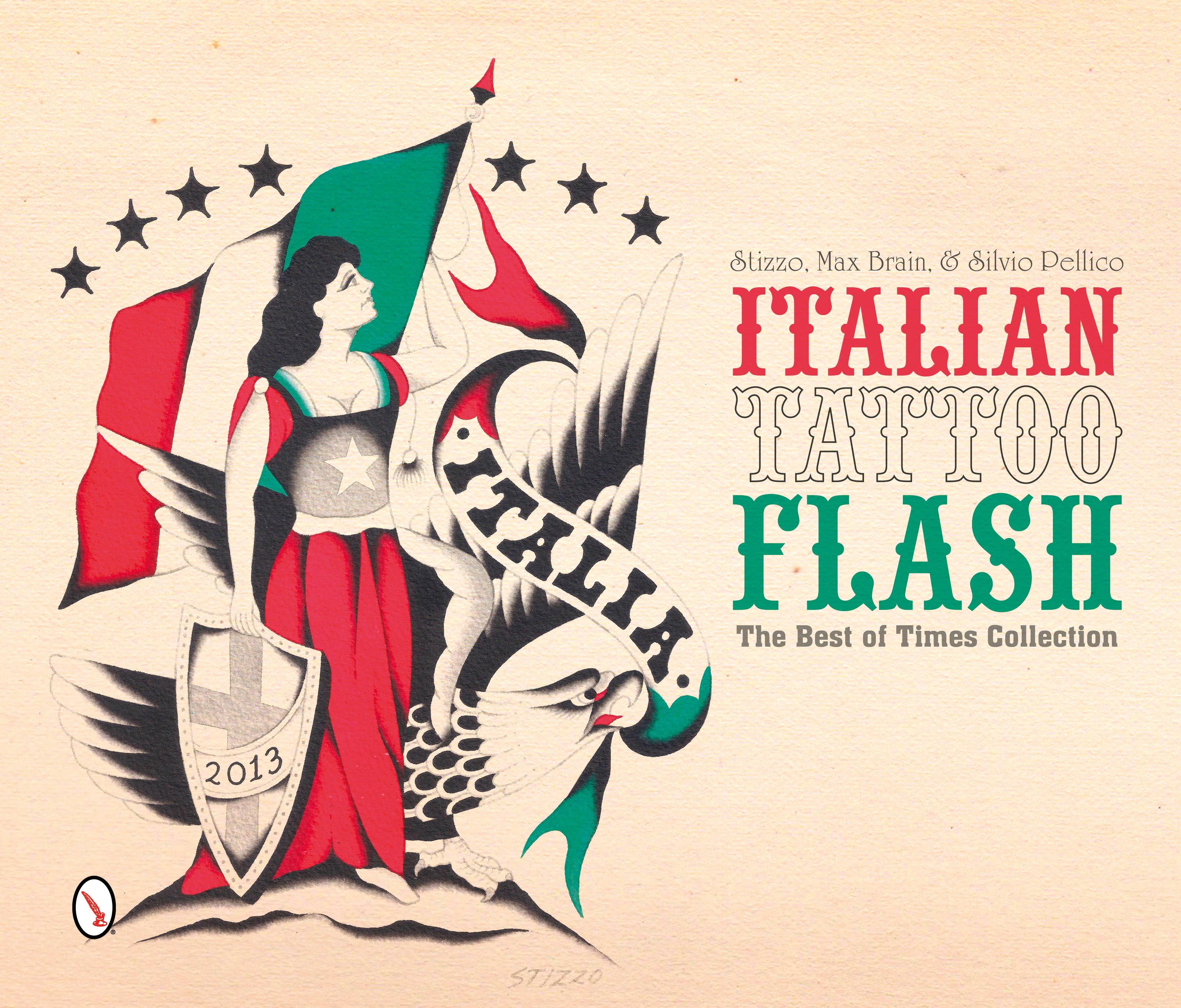 Schiffer Publishing - Wholesale Display Book - Italian Tattoo Flash: The Best of Times Collection0