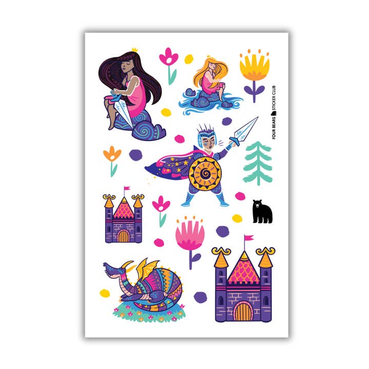 C'era una volta una foresta per la vendita all'ingrosso da parte di Four Bears Sticker Club