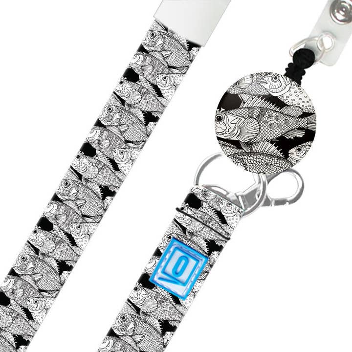 LUXE Lanyard Fishy for wholesale by OUTSIDE THE BOX, LLC