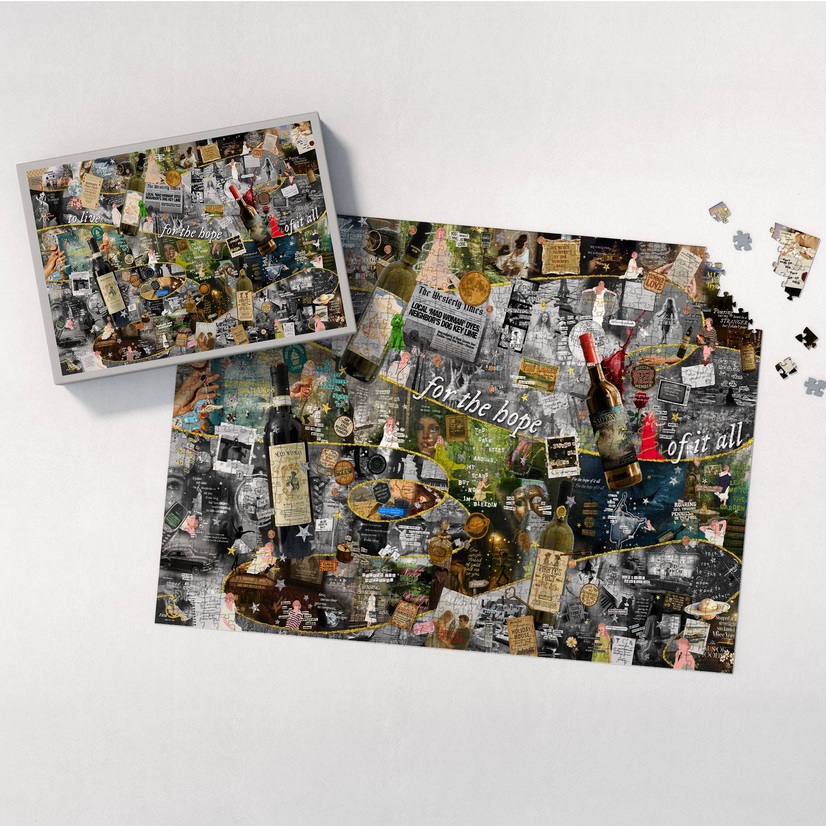 Haus of Moods – wholesale Pussel - Vuxen – Folklore Låttexter & Påskägg Pussel ©3