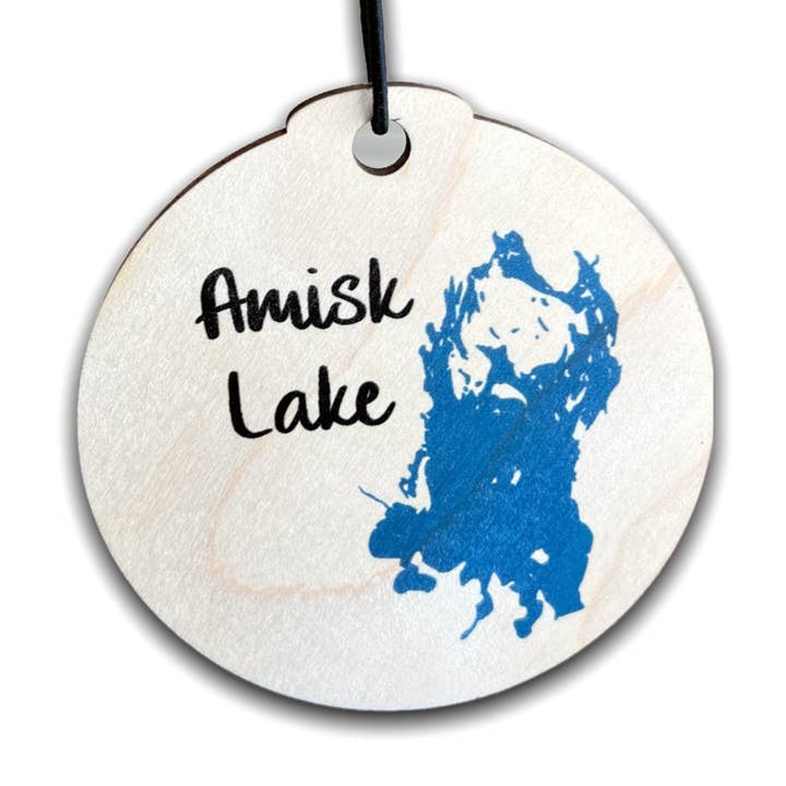 Amisk Lake Ornament for wholesale by Sticks & Doodles