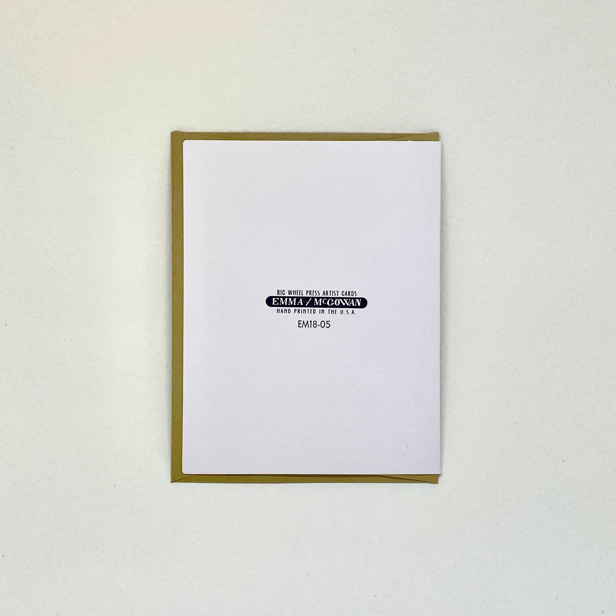 Big Wheel Press – wholesale Love card – Hard to Keep my Feet on the Ground with You - Love1