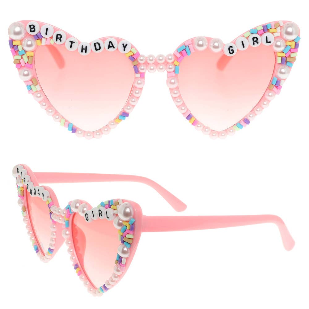 SP Sophia Collection - Wholesale Sunglasses - Women's - "Birthday Girl" Beaded Fashion Glasses with Decorative Pearl4
