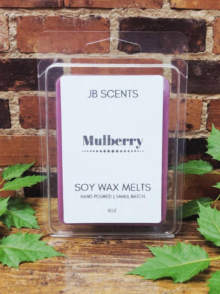 Mulberry Soy Wax Melts for wholesale by Just Bummin