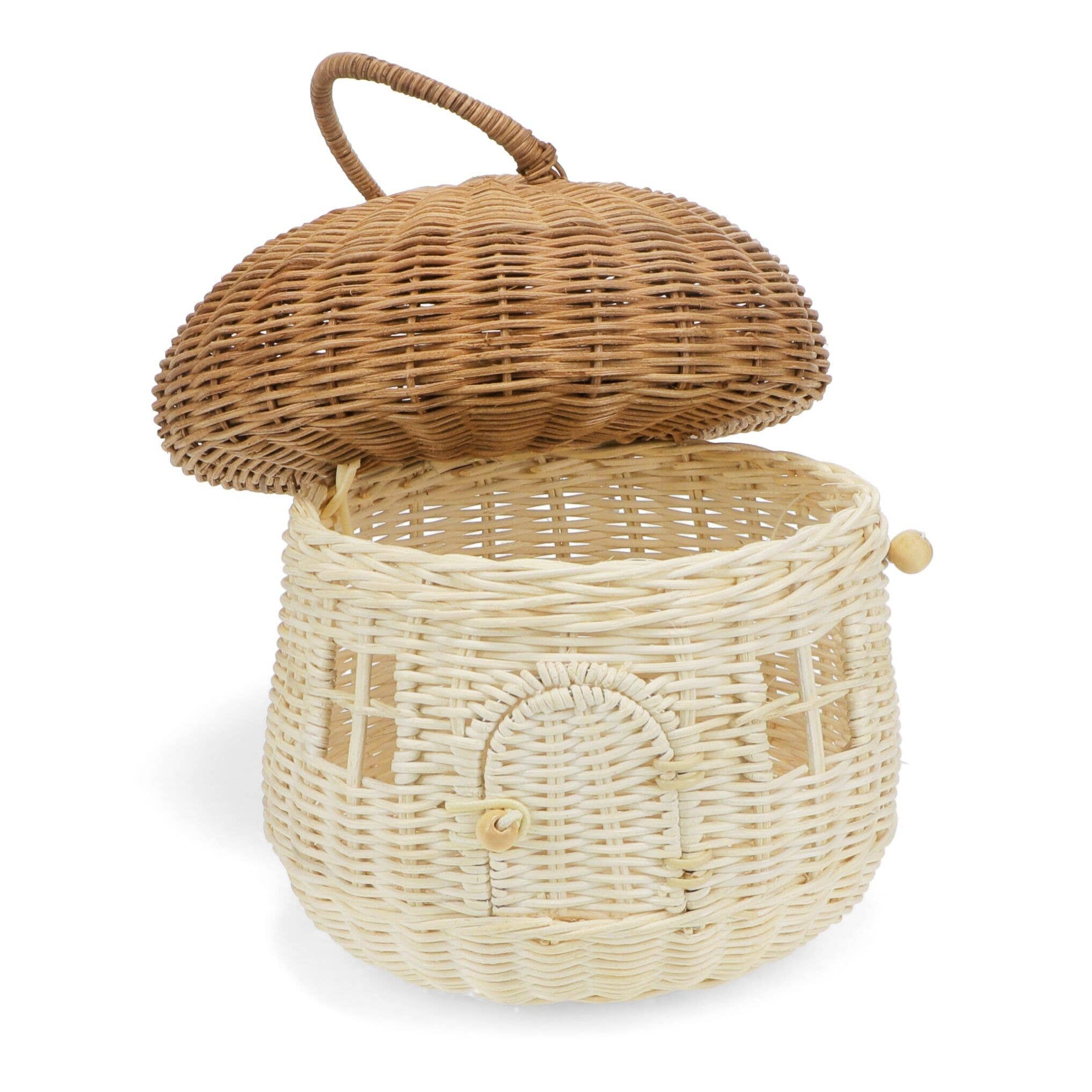 Rex B2B - UK – wholesale Basket – Rattan Mushroom House - Wonders of Nature2