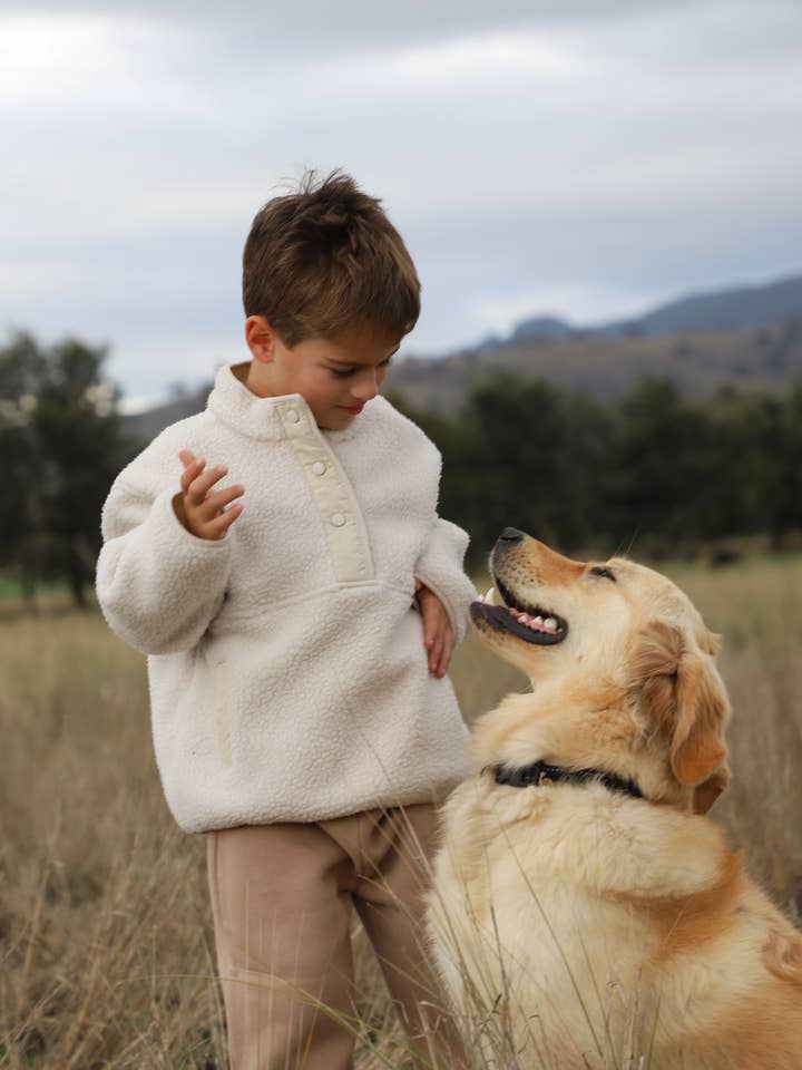 Mini Cosy Fleece Jumper for wholesale by All Fenix