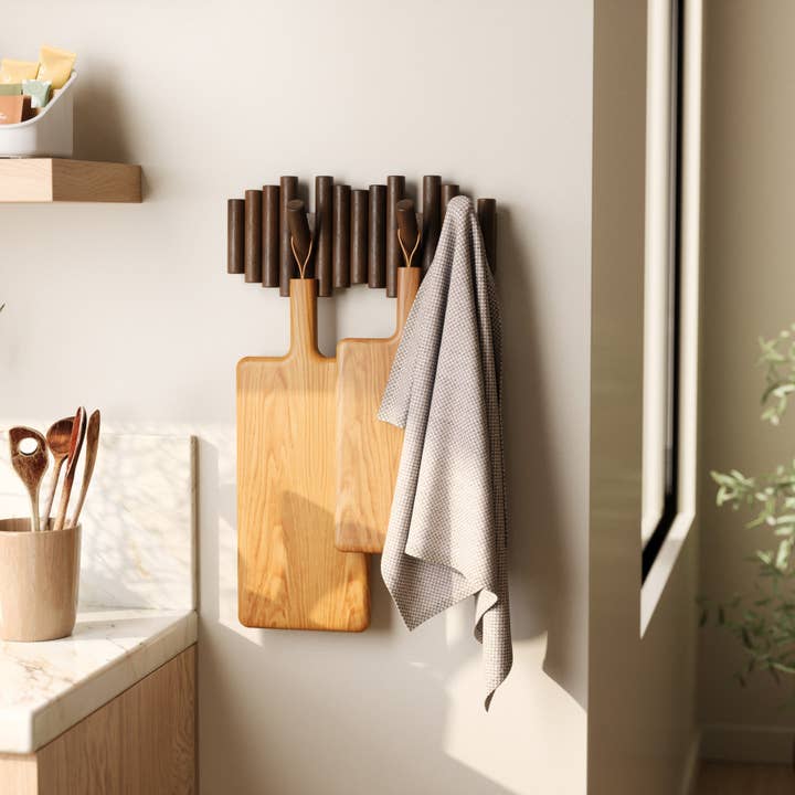 Umbra - Wholesale Wall Hook - Picket Wall-Mounted Coat Rack Rail Hook3