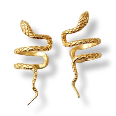 Slang Ear Manchet voor wholesale door Gold Trip